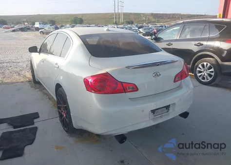 2012 Infiniti G37X z USA, uszkodzony, nr VIN JN1CV6AR4CM681648